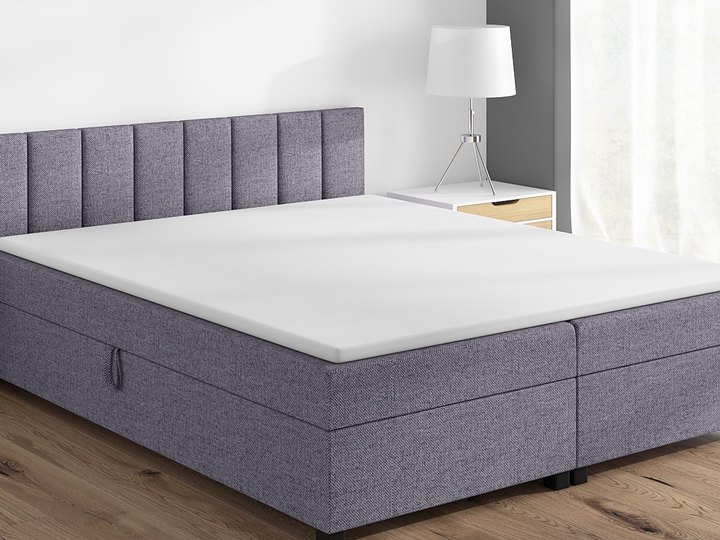Postel Leo 160×200 cm — barva šedá